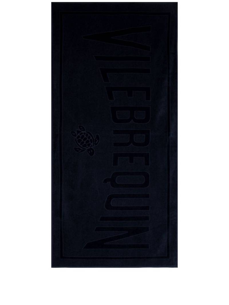 Vilebrequin Badetuch aus Logo-Jacquard - Blau von Vilebrequin