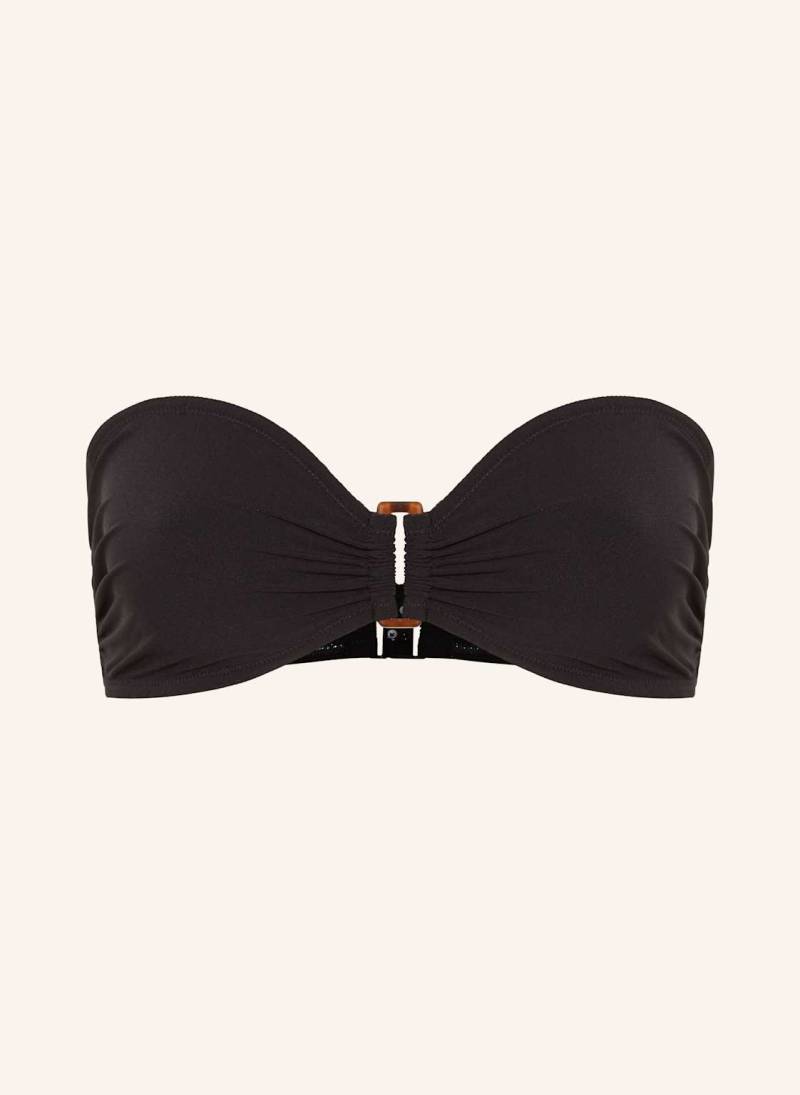 Vilebrequin Bandeau-Bikini-Top Luce schwarz von Vilebrequin