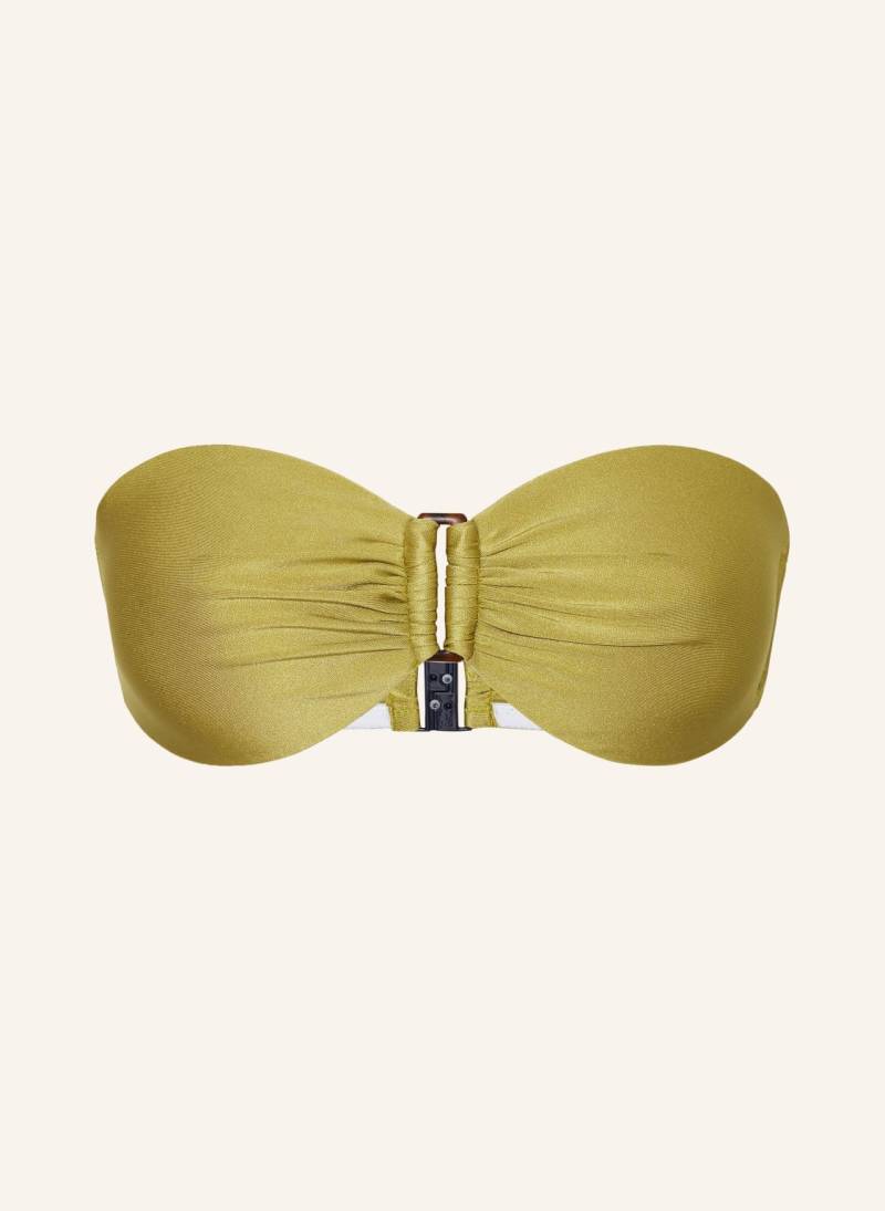 Vilebrequin Bandeau-Bikini-Top Lune gruen von Vilebrequin