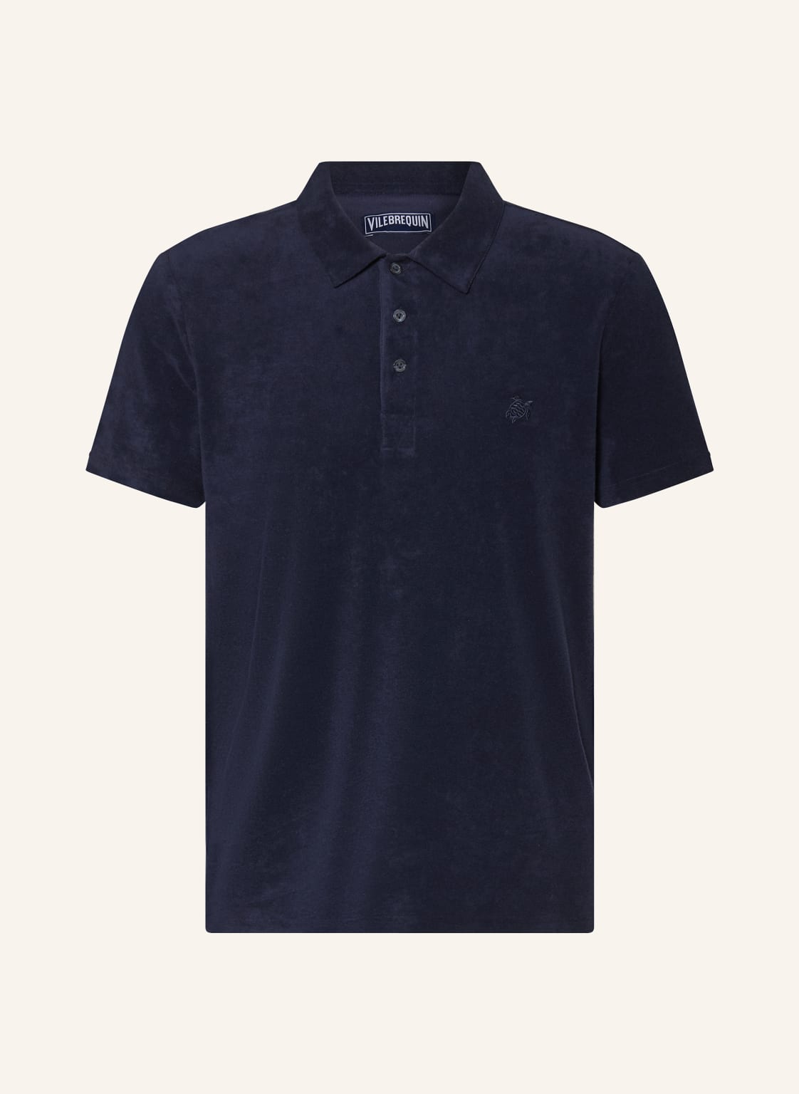 Vilebrequin Frottee-Poloshirt Phoenix aq100 blau von Vilebrequin