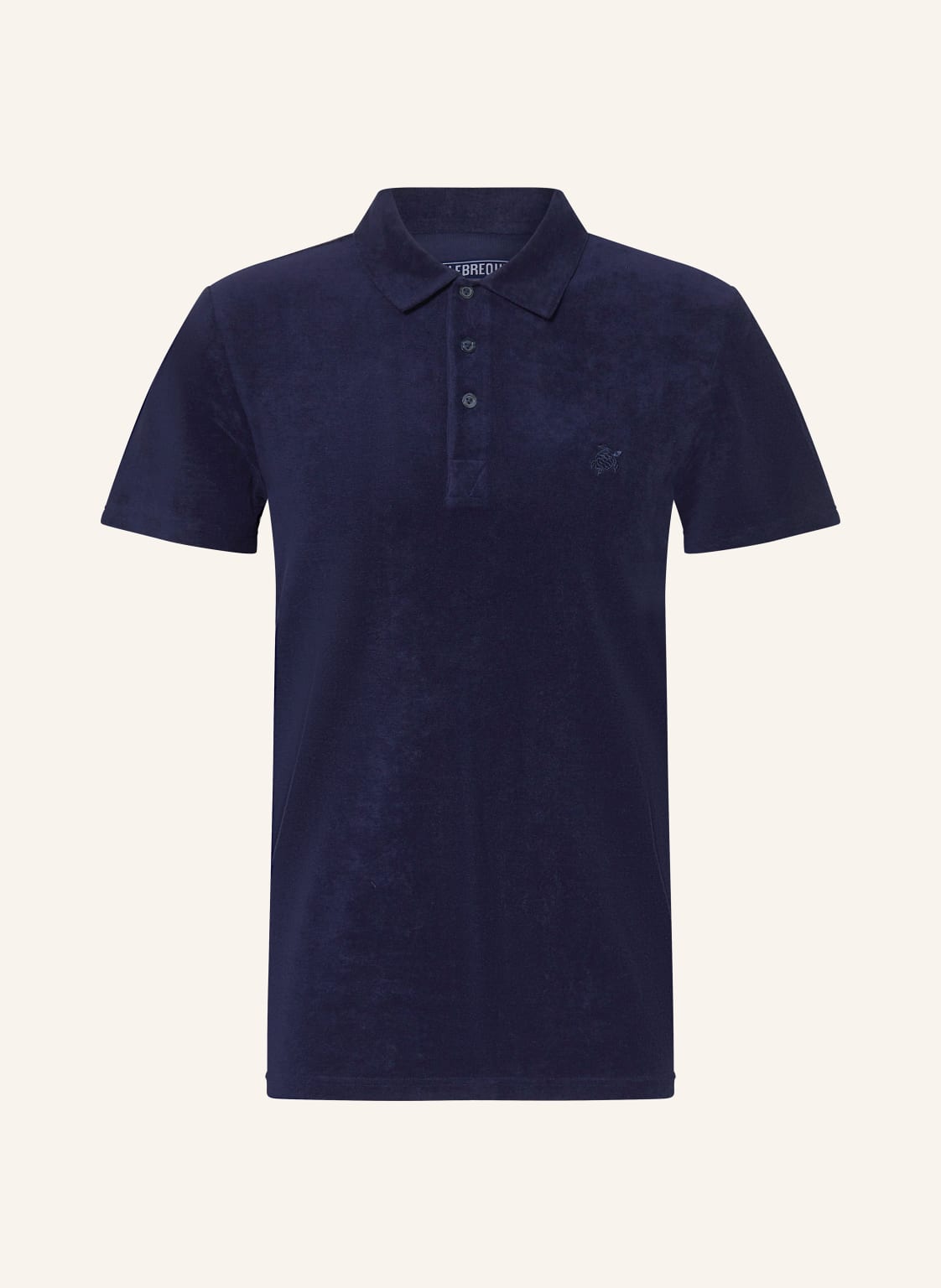Vilebrequin Frottee-Poloshirt Phoenix blau von Vilebrequin