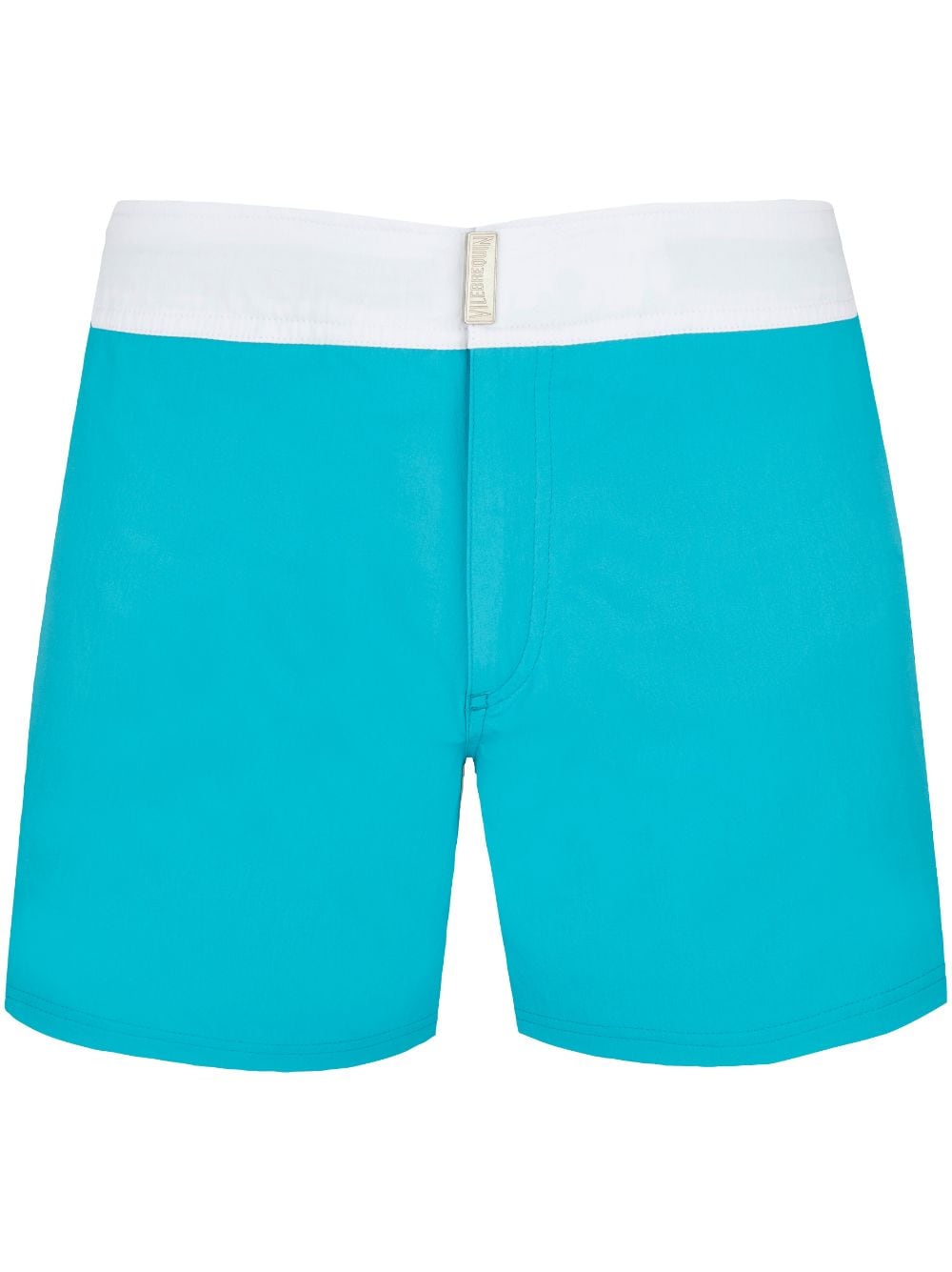 Vilebrequin Merle Badeshorts in Colour-Block-Optik - Blau von Vilebrequin