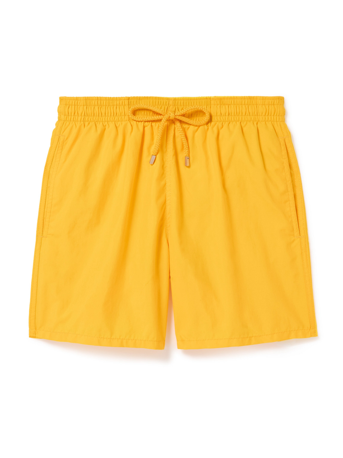 Vilebrequin - Moorea Straight-Leg Mid-Length ECONYL® Swim Shorts - Men - Yellow - XXL von Vilebrequin