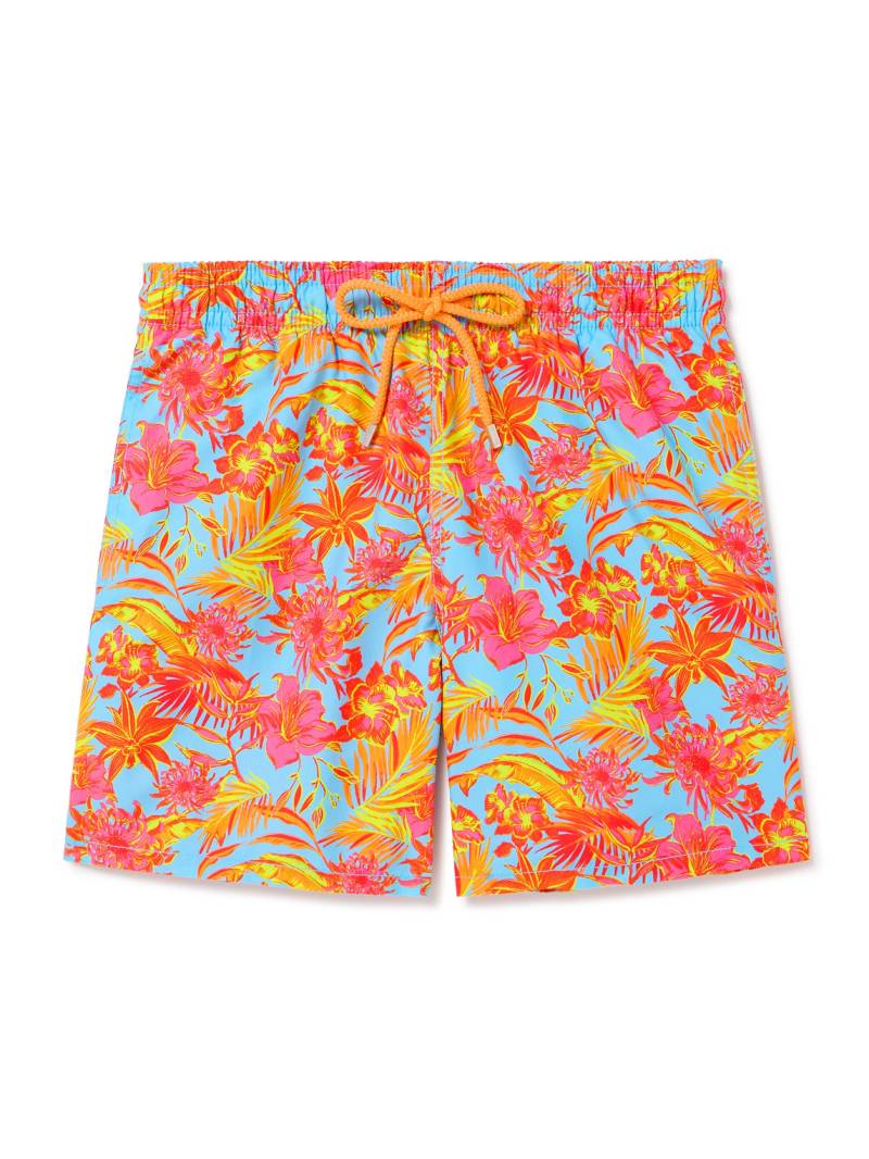 Vilebrequin - Moorea Straight-Leg Mid-Length Printed Recycled Swim Shorts - Men - Red - XXL von Vilebrequin
