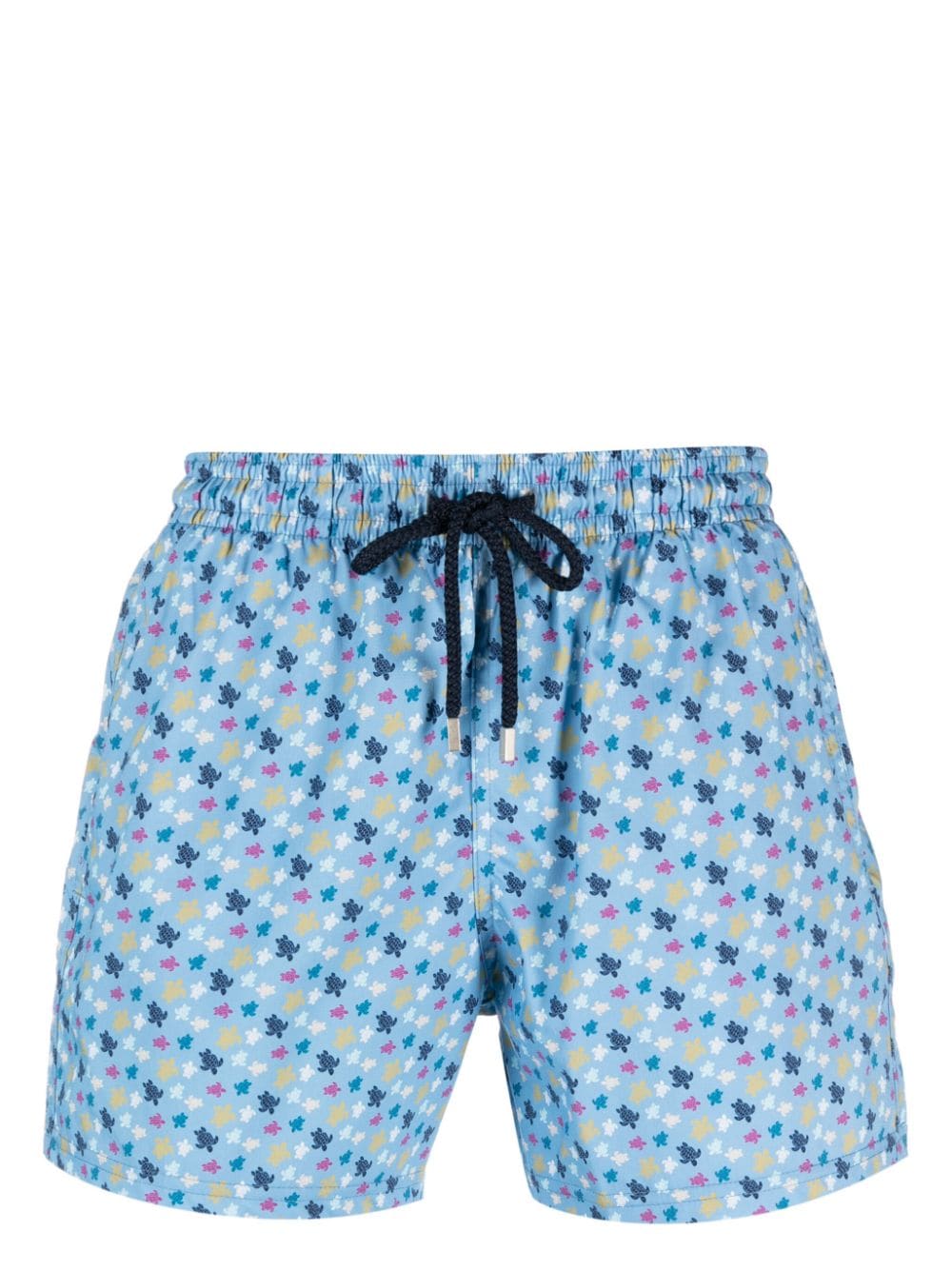 Vilebrequin Moonrise Badeshorts mit Schildkröten - Blau von Vilebrequin