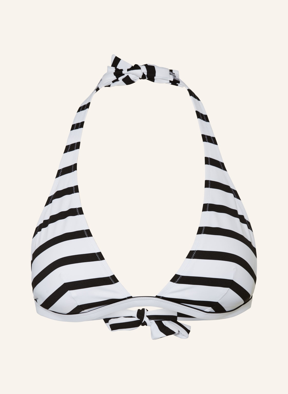 Vilebrequin Neckholder-Bikini-Top Rayures schwarz von Vilebrequin