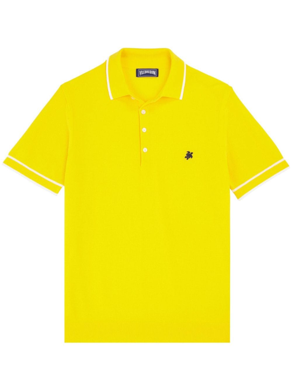 Vilebrequin Poloshirt mit Logo-Stickerei - Gelb von Vilebrequin