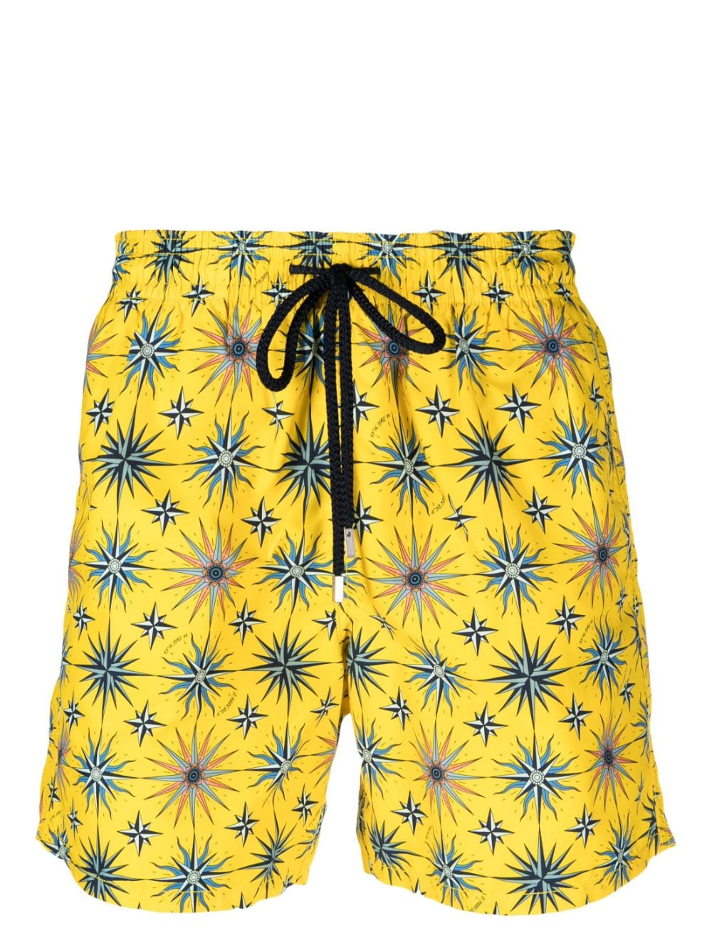 Vilebrequin Badeshorts mit Sterne-Print - Gelb von Vilebrequin