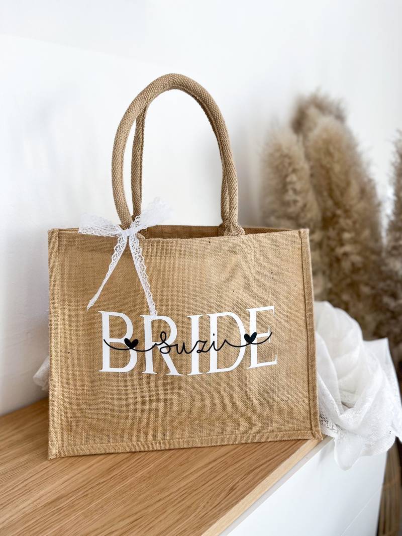 Personalisiertes Geschenk Braut | Bride To Be Jga Hochzeit Junggesellenabschied Trauzeugin Kollegin Verlobung von ViliveDE