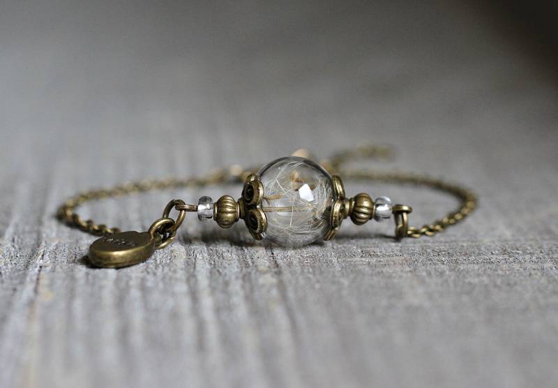 Pusteblumen Armkettchen Armband von VillaRosaSchmuck