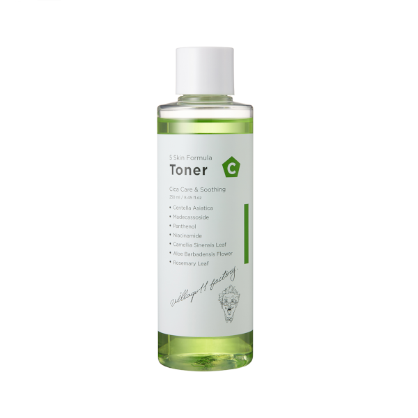 Village 11 Factory - C (Cica Calming Care) Skin Formula Toner - 250ml von Village 11 Factory