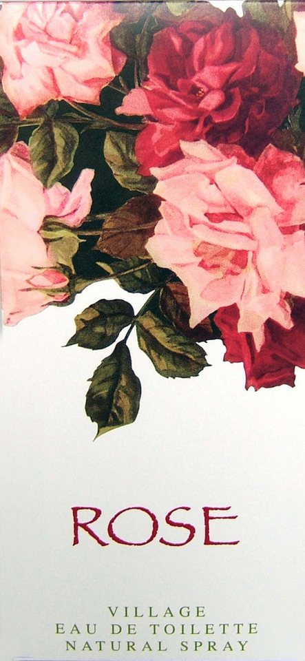 Village Cosmetics Duschpflege Village ROSE EdT (Parfum 50 ml, Duft Unisex) 144000 von Village Cosmetics