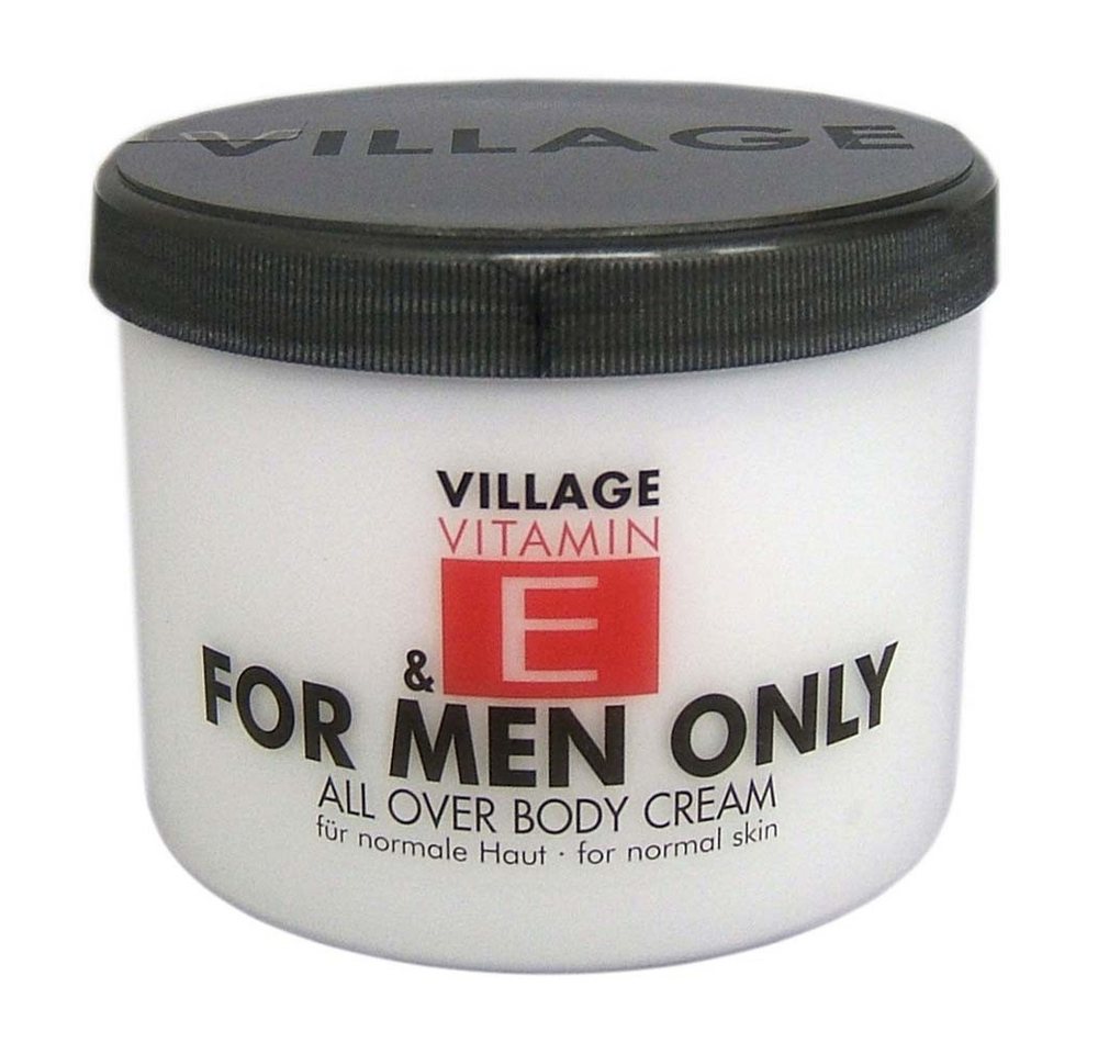 Village Cosmetics Körperlotion Bodycream - For Men Only 500ml von Village Cosmetics