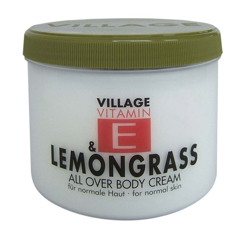 Village Cosmetics Körperlotion Bodycream - Lemongrass 500ml von Village Cosmetics