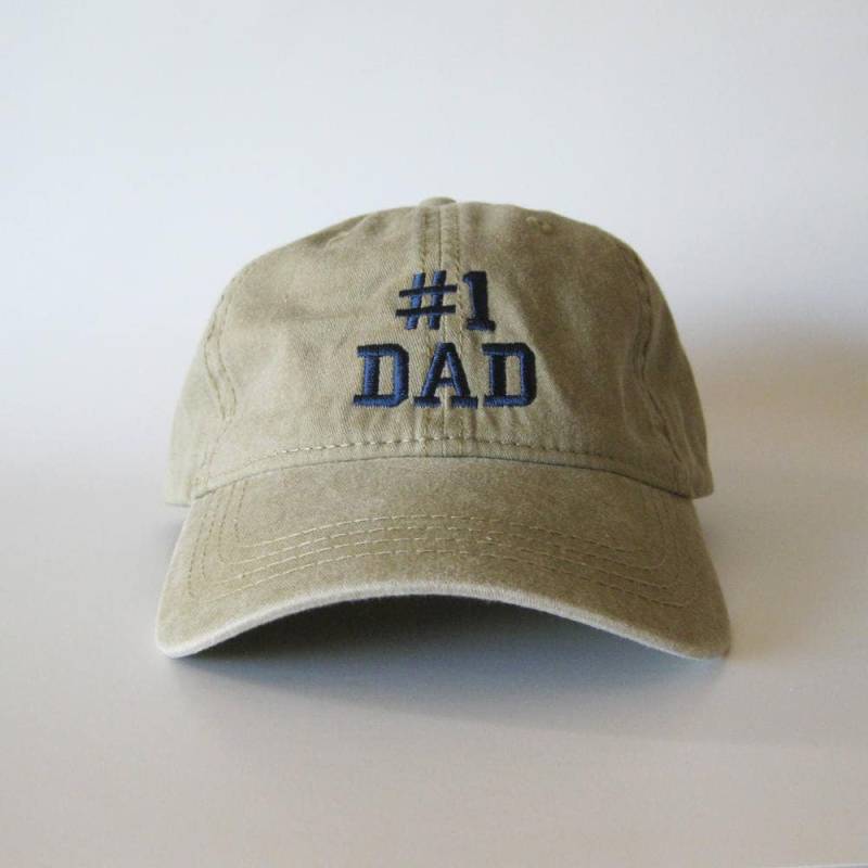 Nummer 1 Dad Gestickte Kappe #1 Cap Hut Baseballmütze Vatertagsgeschenk Nummer 1 Dad Gestickte Kappe #1 Cap Hut Baseballmütze Vatertagsgeschenk von VillageMode
