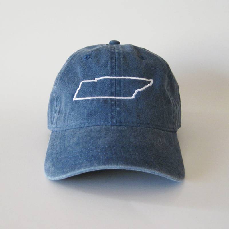 Tennessee Karte Hut Dad Kappe Kartenhut Zustandsmütze Gestickter Zustandskartenhut von VillageMode
