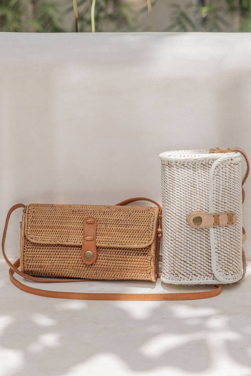 Ulan Rattan Geldbörse von VillageThrive