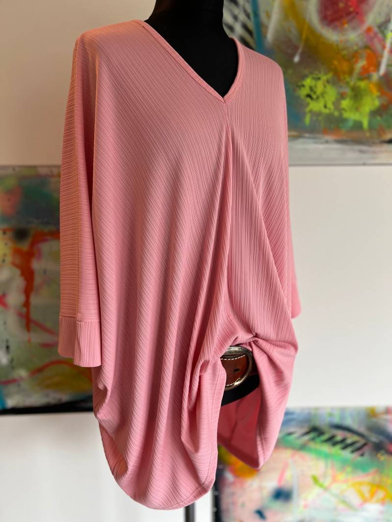 Lässiges Shirt//Boho Style//Rosé//Oversized//Gr 36-40// von Villakunterbunt12