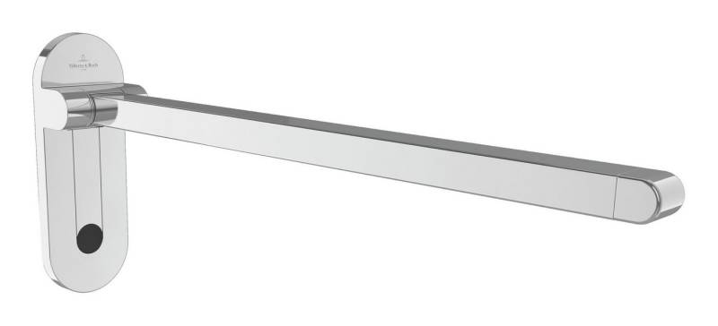Villeroy & Boch Haltegriff ViCare, Klappgriff abnehmbar durch EasyClick 280 x 650 x 100 mm - Verchromt von Villeroy & Boch