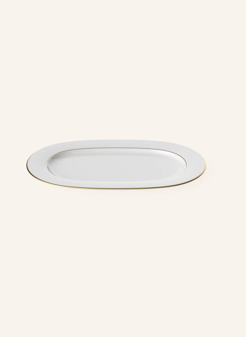 Villeroy & Boch Platte Oval Anmut Gold weiss von Villeroy & Boch