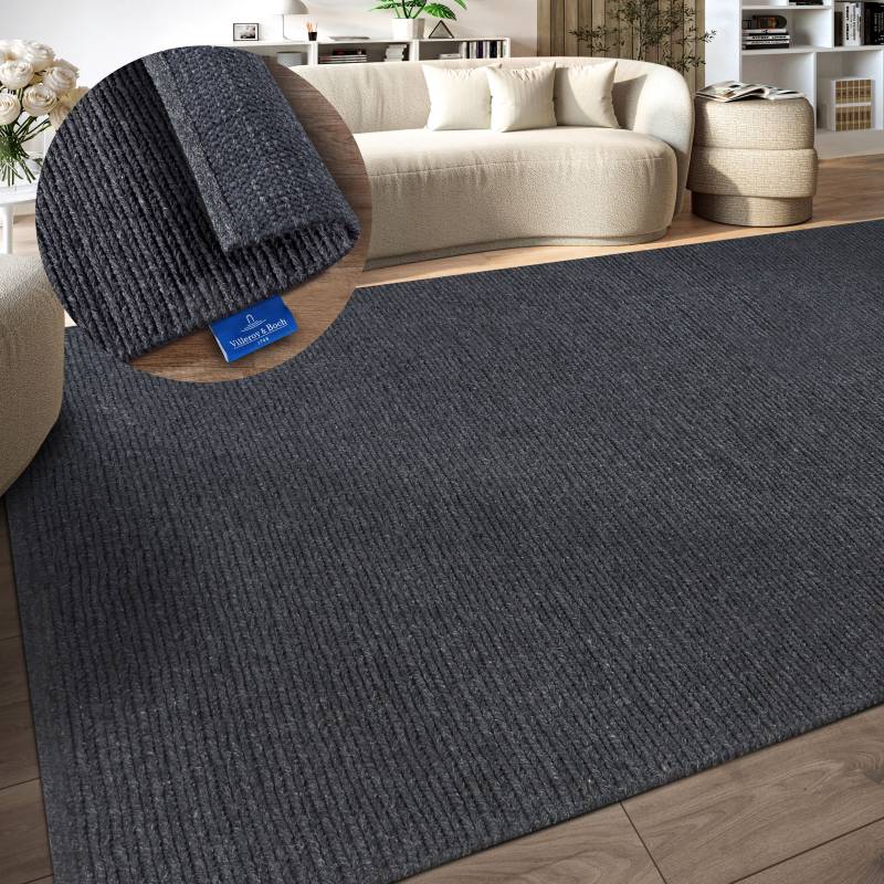 Villeroy & Boch Wollteppich "Francois" rechteckig 7 mm Höhe in rund, oval, Läufer, handgewebt, Wolle, Wohnzimmer, Schlafzimmer von Villeroy & Boch