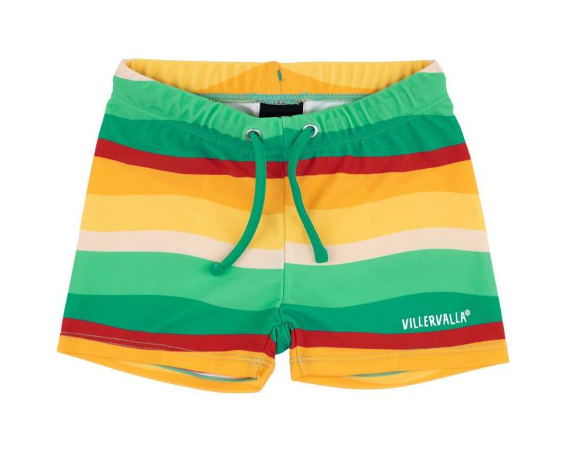 Villervalla Badehose Multi Wave Jungen (1-St) Badeshorts, Schwimmhose, Bademode, Badebekleidung, Badeslip von Villervalla