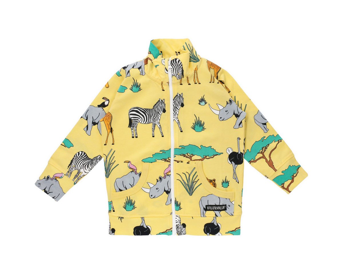Villervalla Collegejacke Safari Unisex Kinder (1-St) Blouson, Blousonjacke, Übergangsjacke, Sweatjacke, Bomberjacke von Villervalla