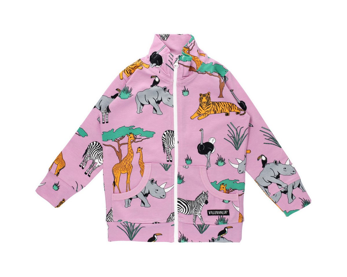 Villervalla Collegejacke Safari Unisex Kinder (1-St) Blouson, Blousonjacke, Übergangsjacke, Sweatjacke, Bomberjacke von Villervalla