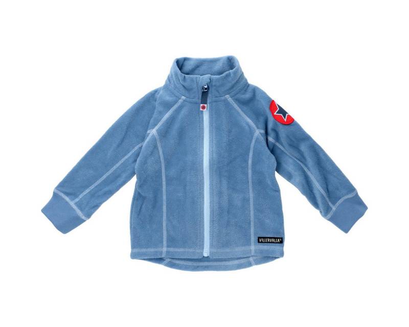 Villervalla Fleecejacke Stern Unisex Kinder Strickjacke, Übergangsjacke, Sweatjacke, Outdoorjacke, Wanderjacke von Villervalla