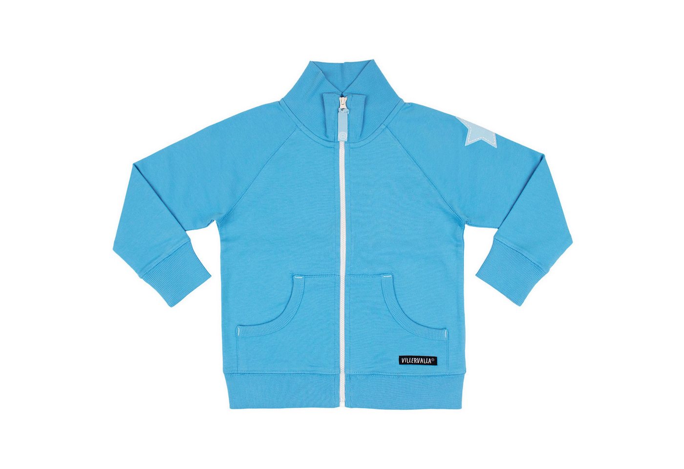 Villervalla Fleecejacke Villervalla Jacket Lake Blue 104 von Villervalla