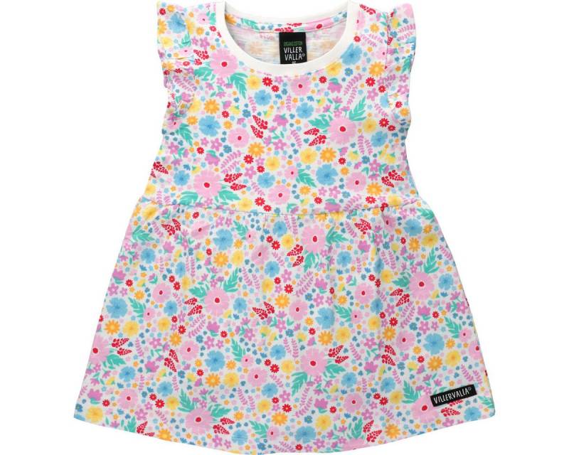 Villervalla Jerseykleid Blume Mädchen Bekleidung, Outfit, Dress, Robe, Sommerkleid von Villervalla