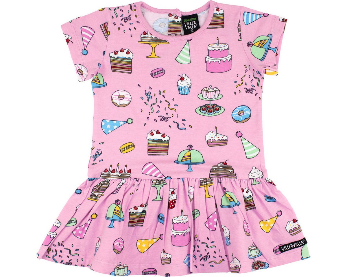 Villervalla Jerseykleid Geburtstag Mädchen Bekleidung, Outfit, Dress, Robe, Sommerkleid von Villervalla