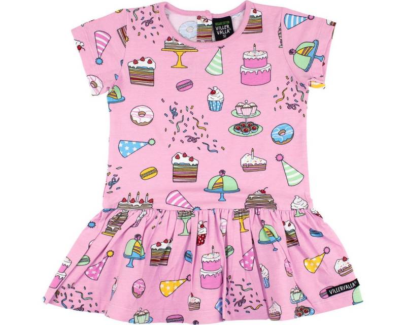 Villervalla Jerseykleid Geburtstag Mädchen Bekleidung, Outfit, Dress, Robe, Sommerkleid von Villervalla