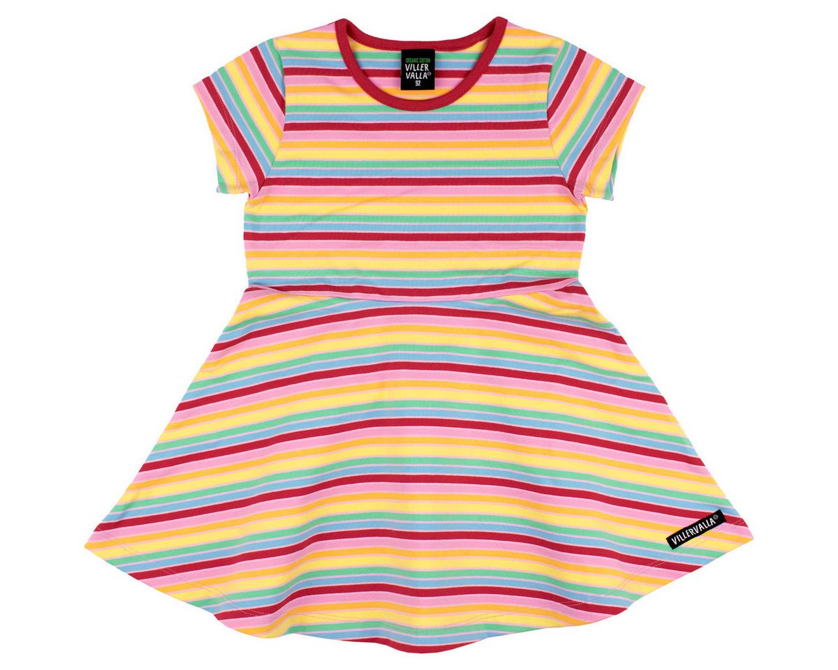 Villervalla Jerseykleid Streifen Mädchen Bekleidung, Outfit, Dress, Robe, Sommerkleid von Villervalla