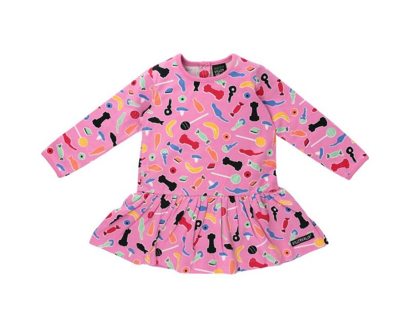 Villervalla Jerseykleid Süßigkeiten Mädchen Bekleidung, Outfit, Dress, Robe, Sommerkleid von Villervalla