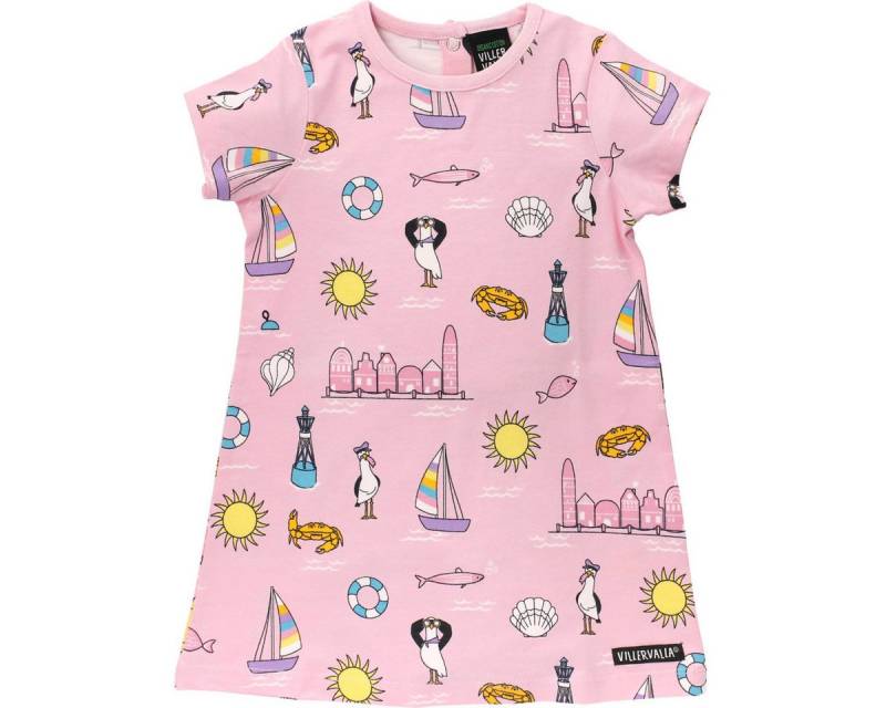 Villervalla Jerseykleid Summer Mädchen Bekleidung, Outfit, Dress, Robe, Sommerkleid von Villervalla