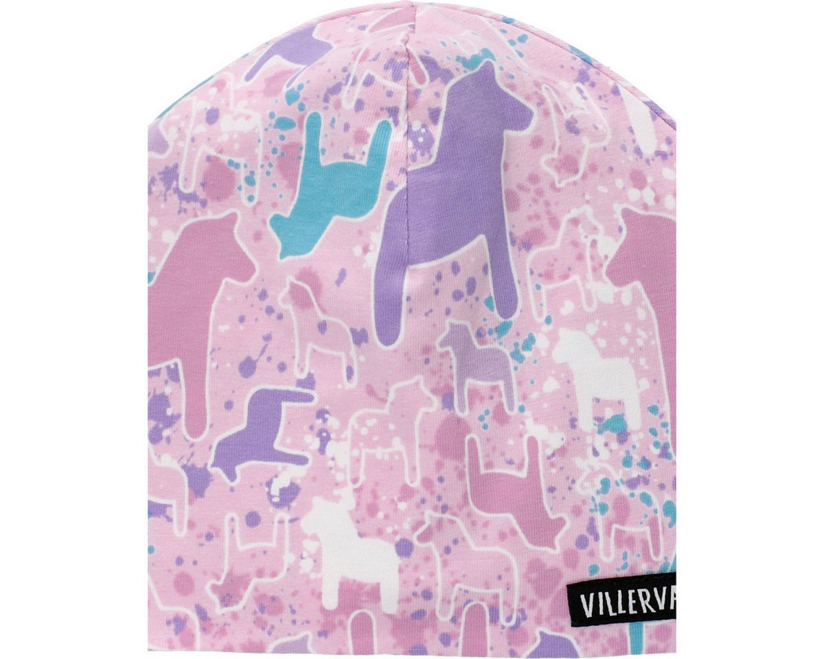 Villervalla Jerseymütze Dala Mädchen (1-St) Beanie, Kopfbedeckung, Wintermütze, Strickmütze, Funktionsmütze von Villervalla