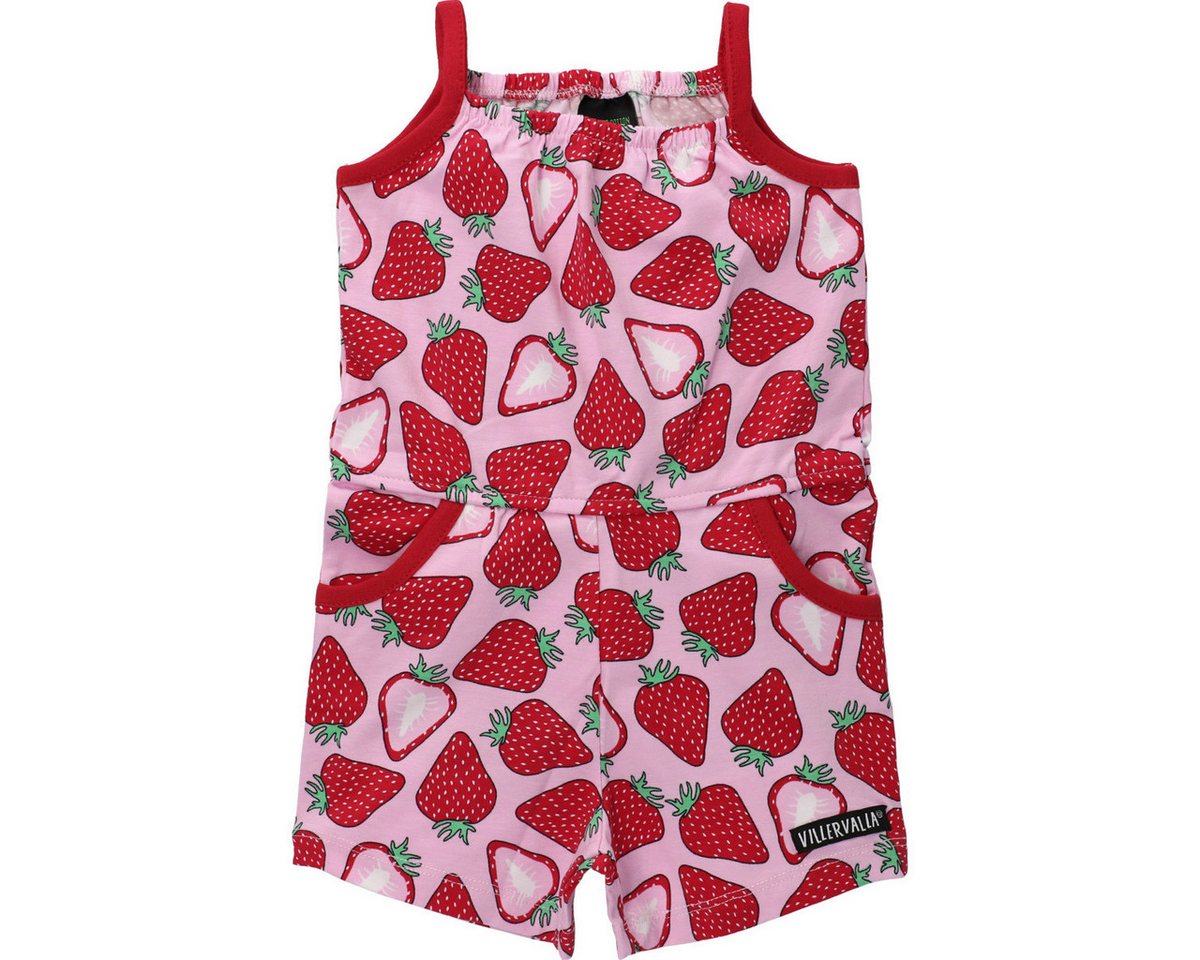 Villervalla Jumpsuit Erdbeeren Mädchen Villervalla Jumpsuit Erdbeeren Mädchen von Villervalla