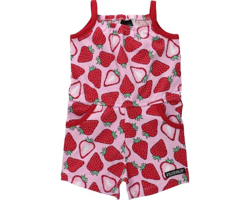 Villervalla Jumpsuit Erdbeeren Mädchen Villervalla Jumpsuit Erdbeeren Mädchen von Villervalla