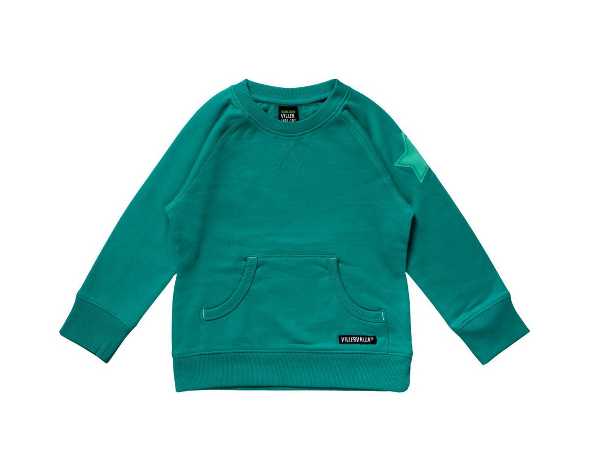 Villervalla Langarmshirt Stern Unisex Kinder Pullover, Sweatshirt, Pulli, Shirt, Longsleeve von Villervalla