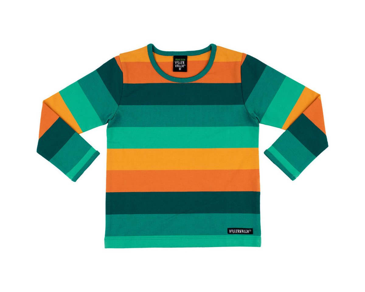 Villervalla Langarmshirt Streifen Unisex Kinder Pullover, Sweatshirt, Pulli, Shirt, Longsleeve von Villervalla