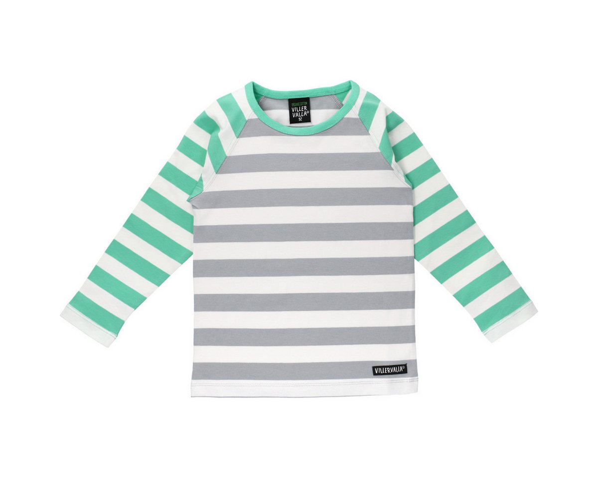 Villervalla Langarmshirt Streifen Unisex Kinder Pullover, Sweatshirt, Pulli, Shirt, Longsleeve von Villervalla