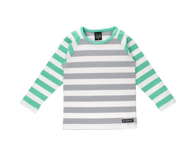 Villervalla Langarmshirt Streifen Unisex Kinder Pullover, Sweatshirt, Pulli, Shirt, Longsleeve von Villervalla