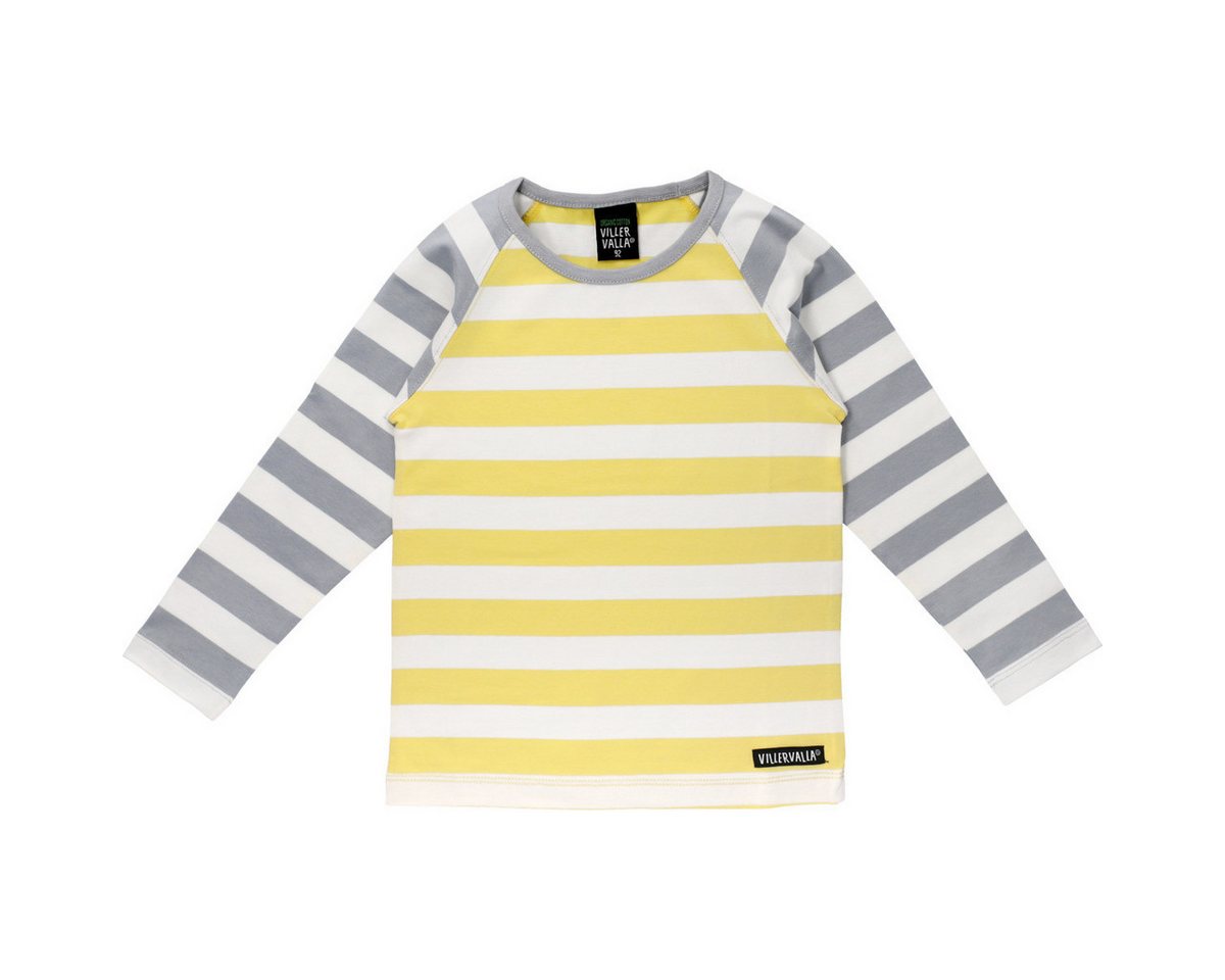 Villervalla Langarmshirt Streifen Unisex Kinder Pullover, Sweatshirt, Pulli, Shirt, Longsleeve von Villervalla