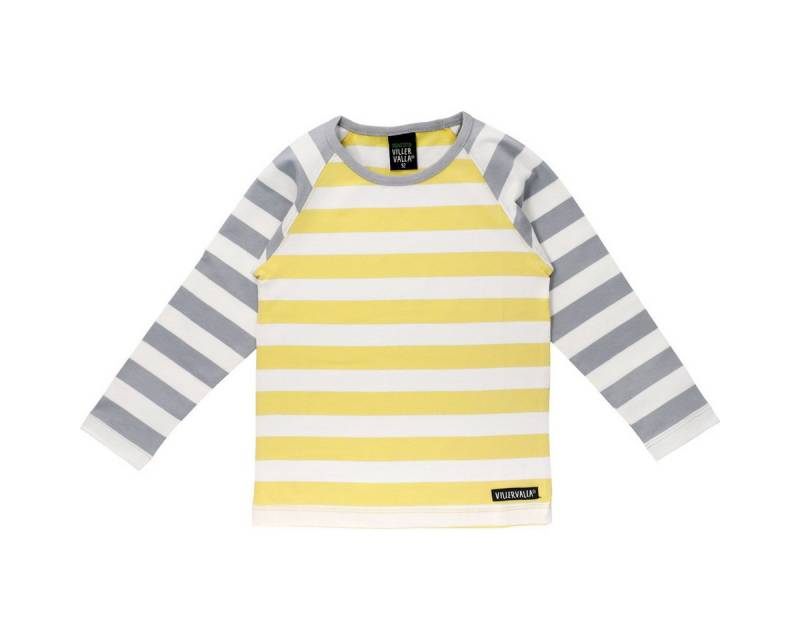 Villervalla Langarmshirt Streifen Unisex Kinder Pullover, Sweatshirt, Pulli, Shirt, Longsleeve von Villervalla