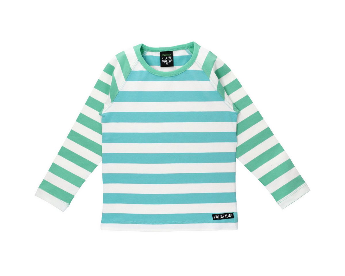 Villervalla Langarmshirt Streifen Unisex Kinder Pullover, Sweatshirt, Pulli, Shirt, Longsleeve von Villervalla