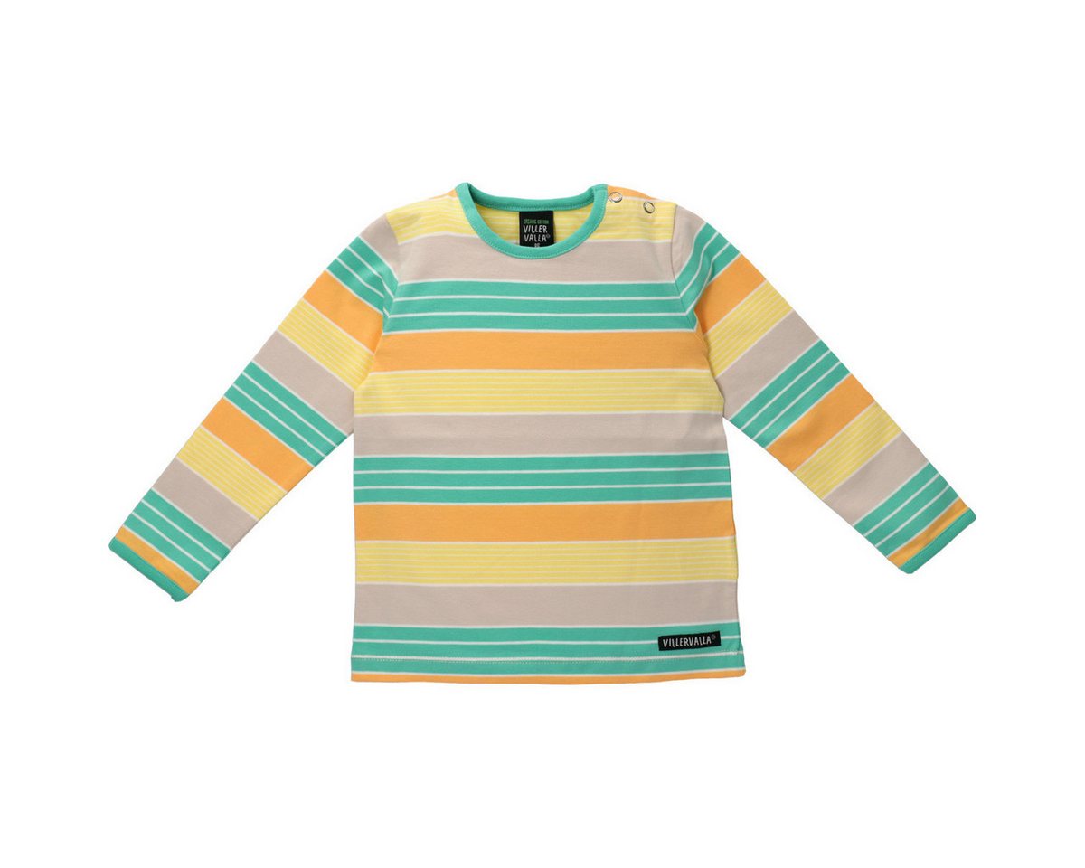 Villervalla Langarmshirt Streifen Unisex Kinder Pullover, Sweatshirt, Pulli, Shirt, Longsleeve von Villervalla