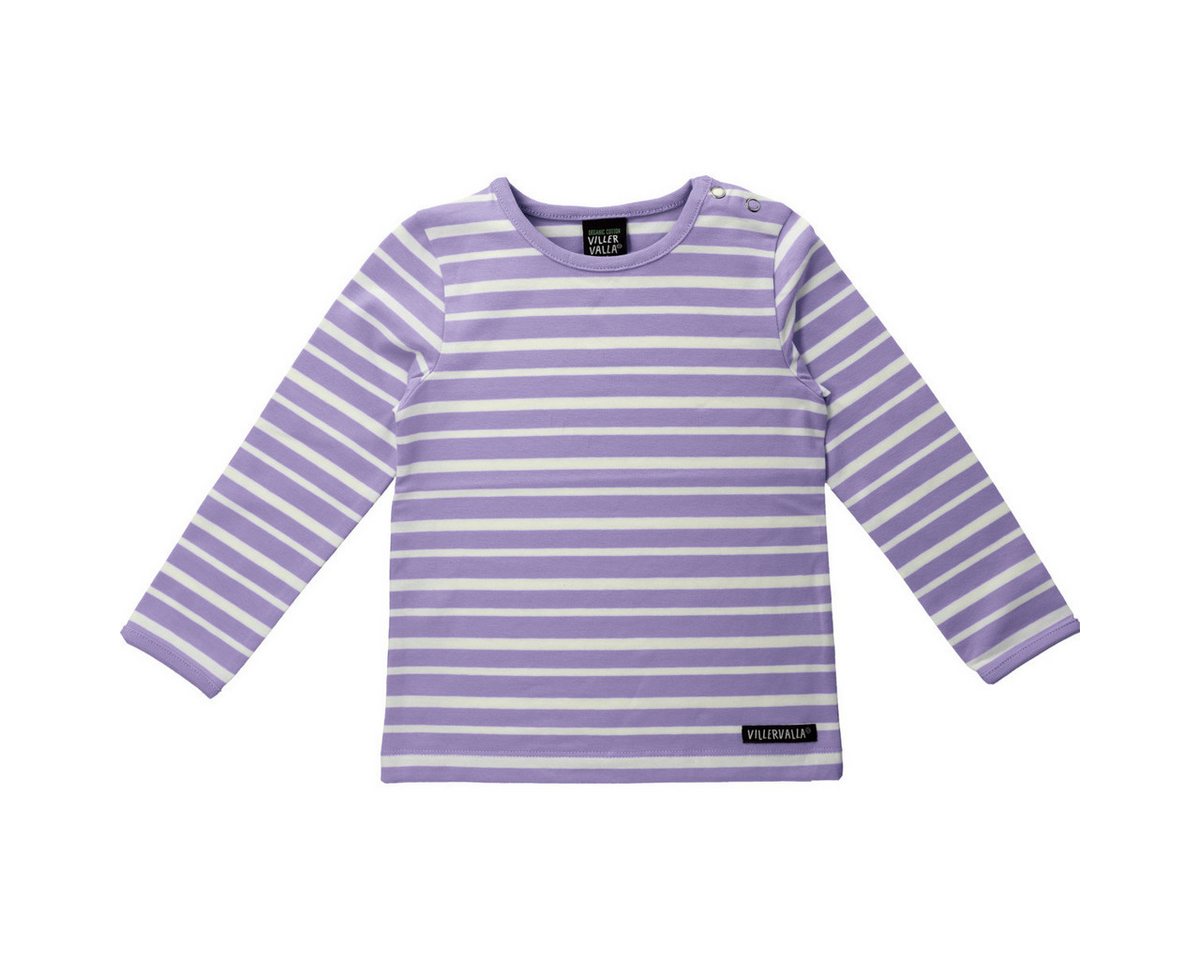 Villervalla Langarmshirt Streifen Unisex Kinder Pullover, Sweatshirt, Pulli, Shirt, Longsleeve von Villervalla