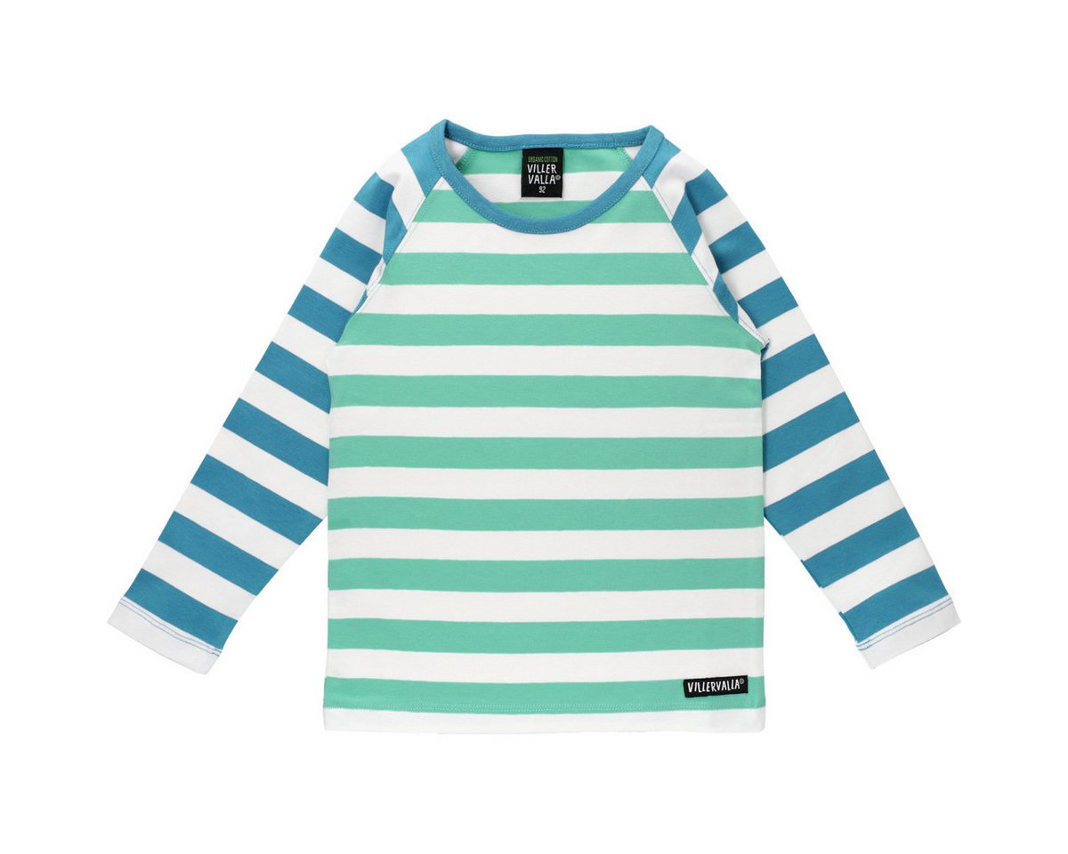 Villervalla Langarmshirt Streifen XT Unisex Kinder Pullover, Sweatshirt, Pulli, Shirt, Longsleeve von Villervalla