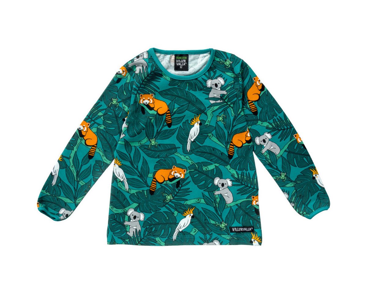 Villervalla Langarmshirt Wildtiere XT Unisex Kinder Pullover, Sweatshirt, Pulli, Shirt, Longsleeve von Villervalla